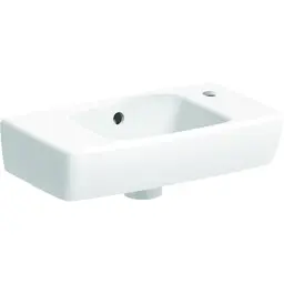 Geberit Selnova Compact Umivaonik 45x25cm površina za odlaganje levo 500.318.01.1