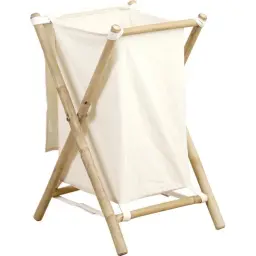 Tendance Sklopiva korpa za veš 62x40,5x48 bambus bez