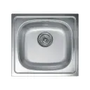 Metalac Quadro 1D Inox sudopera fi 90 -kockica 465 x 435 123323