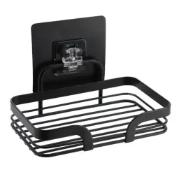 Tendance Zidni žičani držač sapuna samolepljivi 3m metal crna