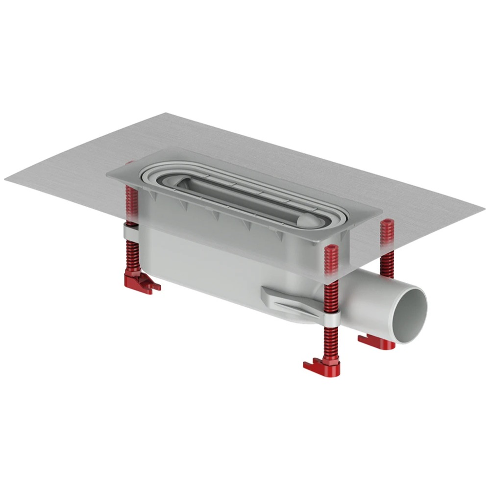 Aco ShowerDrain S+ Telo slivnika (dublje) DN50 mm h=90-180mm 9010.51.20