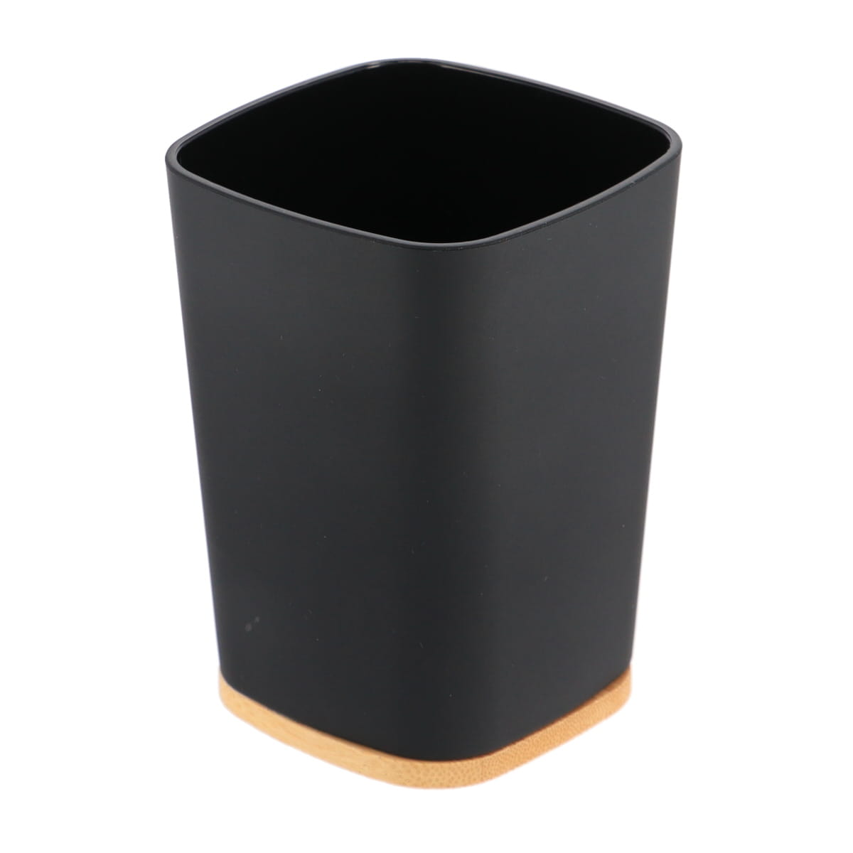 Tendance Čaša za ČETKICE 75X75X105CM ABS BAMBUS Crna 61110103