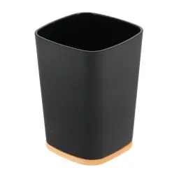 Tendance Čaša za ČETKICE 75X75X105CM ABS BAMBUS Crna 61110103
