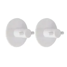 Tendance Set 2 okrugle kukice 3m o5 x 3 plastična bela