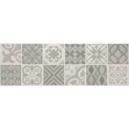 AB REINE MOSAICO VINTAGE Silver 30x90 Zidna mat RT