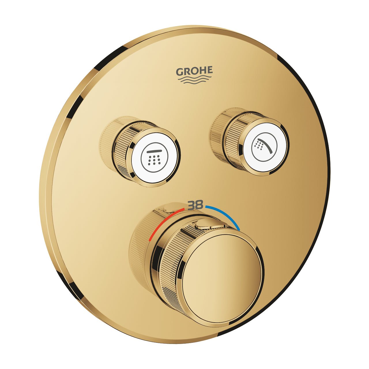 Grohe Grohtherm Smartcontrol Termostatski Mešač Za 2 Potrosaca Cool Sunrise 29119GL0