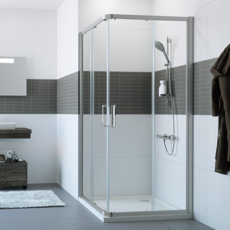 Huppe Classics 2 Tuš kabina 80x80 četvrtasta Silver H=2000