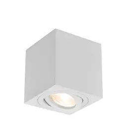 Braytron GU10 Nadgradni Spot Kvadratni Beli BH04-30310