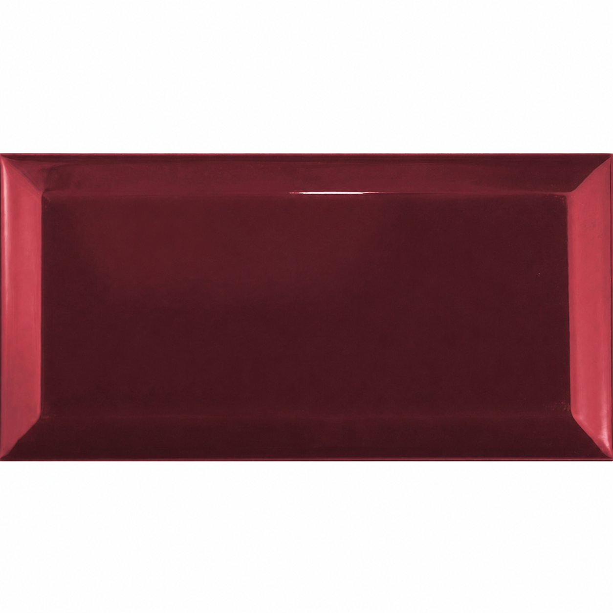 Fabresa Fabresa Biselado ROJO BURDEOS BX 10x20