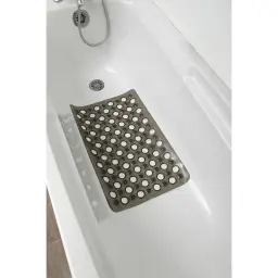 Tendance Guma za kadu sa rupama 60x38cm pvc siva