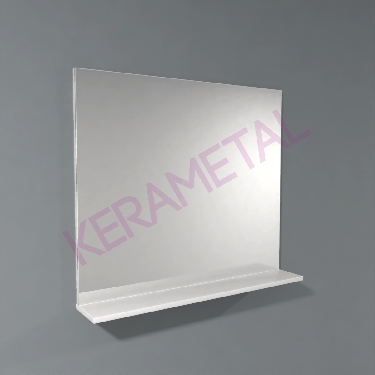 Kolpa Evelin Ogledalo OGE 80cm Gray 573950