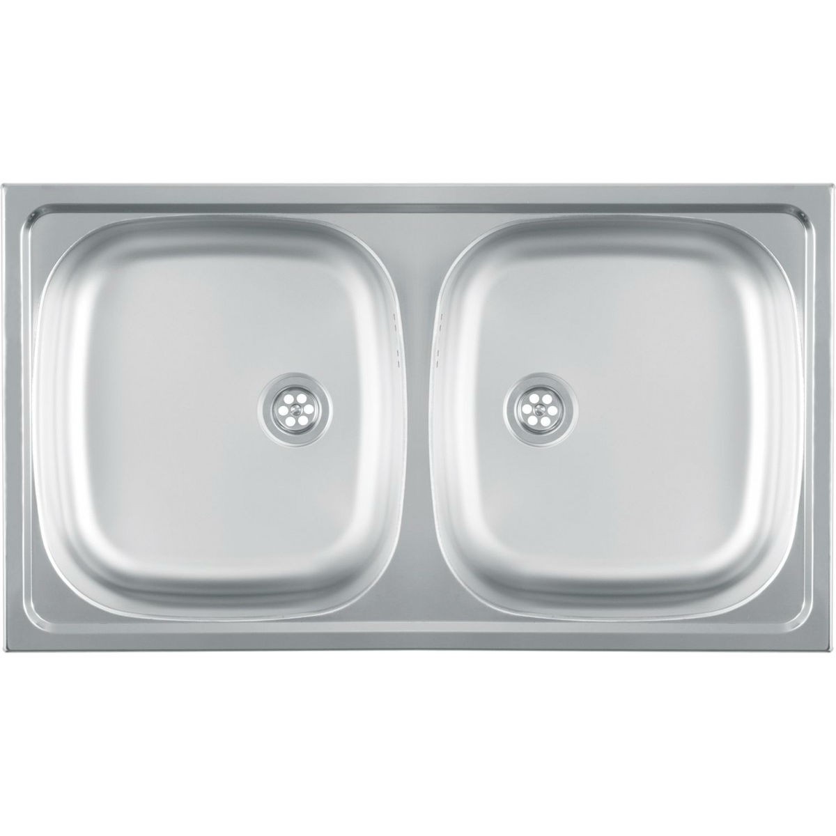 Metalac Luna FLEX 2D Inox sudopera fi 60 770 x 435 056690