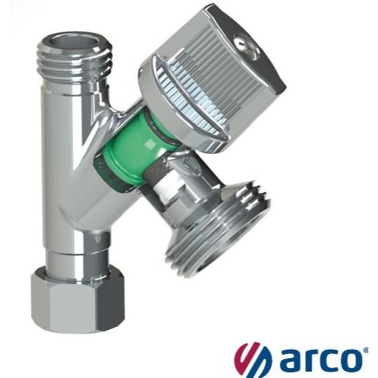 Arco CONEKTA KOMB Ugaoni ventil 3/8x3/8x3/4 ANTI CALC