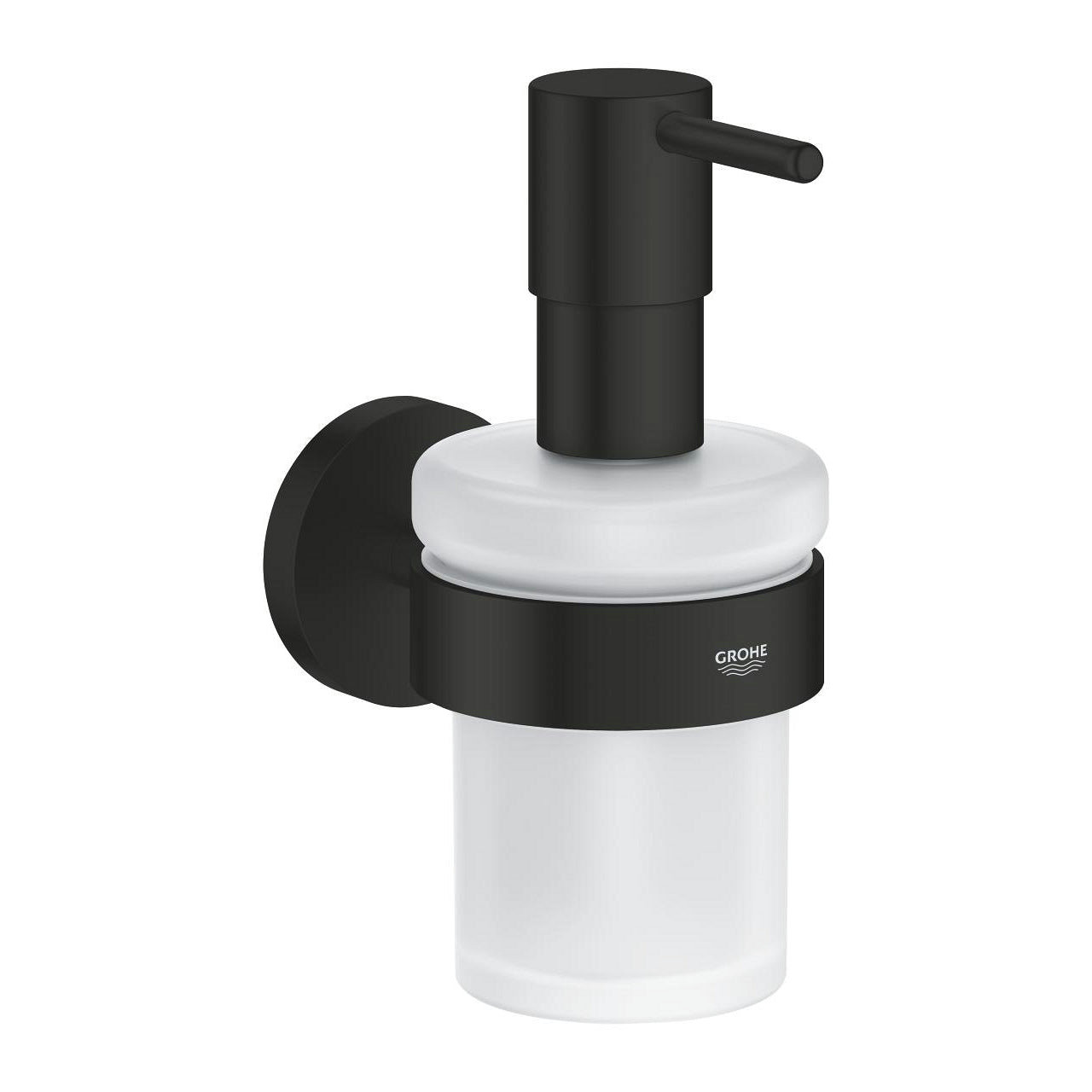 Grohe Essentials posuda za tečni sapun sa držačem matt Black 1022572430