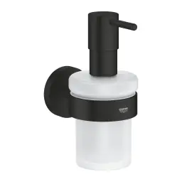 Grohe Essentials posuda za tečni sapun sa držačem matt Black 1022572430