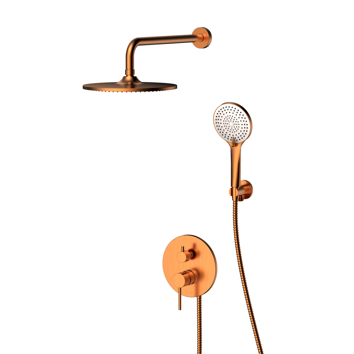 Giusta Ultima ugradni tuš set 01 Copper Brushed 71301CB0
