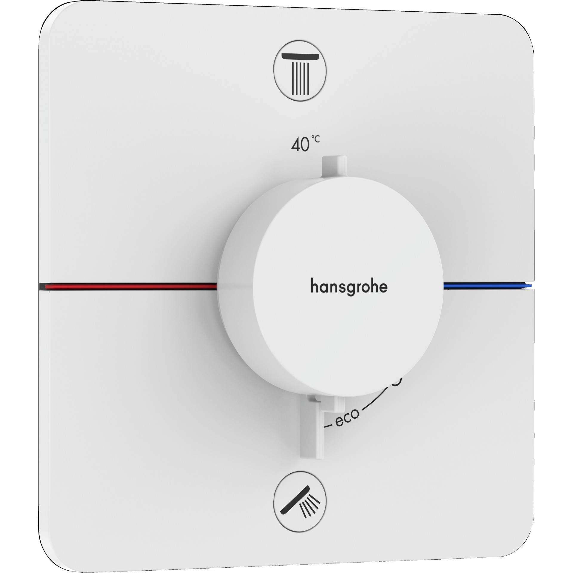 Hansgrohe ShowerSelect Comfort Q termostatski mešač sa 2 funkcije brushed bronze 15583140