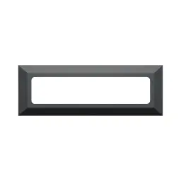 Braytron LED Zidna Svetiljka Pravougaona 3W Sivi CCT IP65 BG38-01882