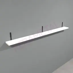 Kolpa Polica za pravougaono Ogledalo 150cm White 547470