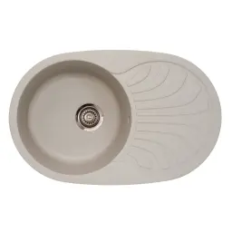 Metalac X Granit Venera PLUS 780x500 fi 90 sa sifonom Šampanjac 175428