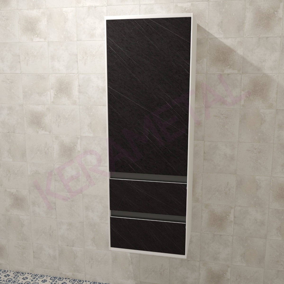 Kolpa ormarić Pandora P 1301mm Black stone 514290