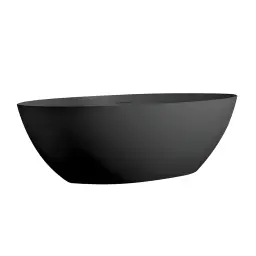 COPEN RITA Kada samostojeća 1700x800x580mm mat crna C-08-1007MB