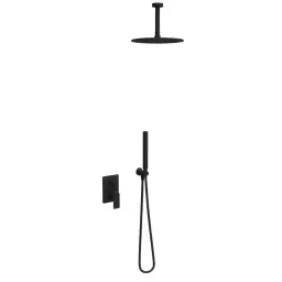 Copen Nook baterija sa tuš setom 5 mat crna C-01-118MB