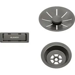 Blanco dodatak sifonu saten Dark Steel 206900