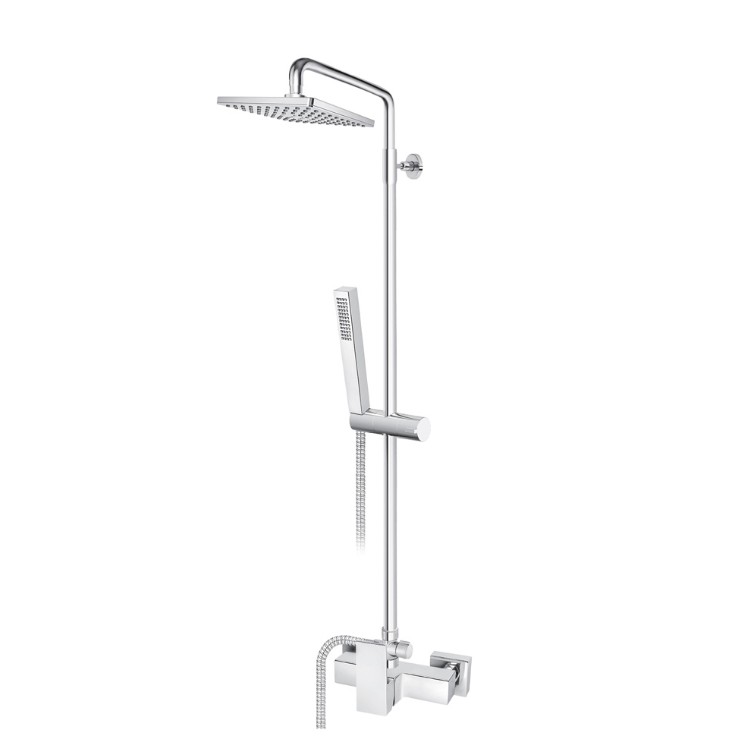 Rosan Quadro BATERIJA za tuš kadu sa USPONSKIM TUŠEM JQ37251