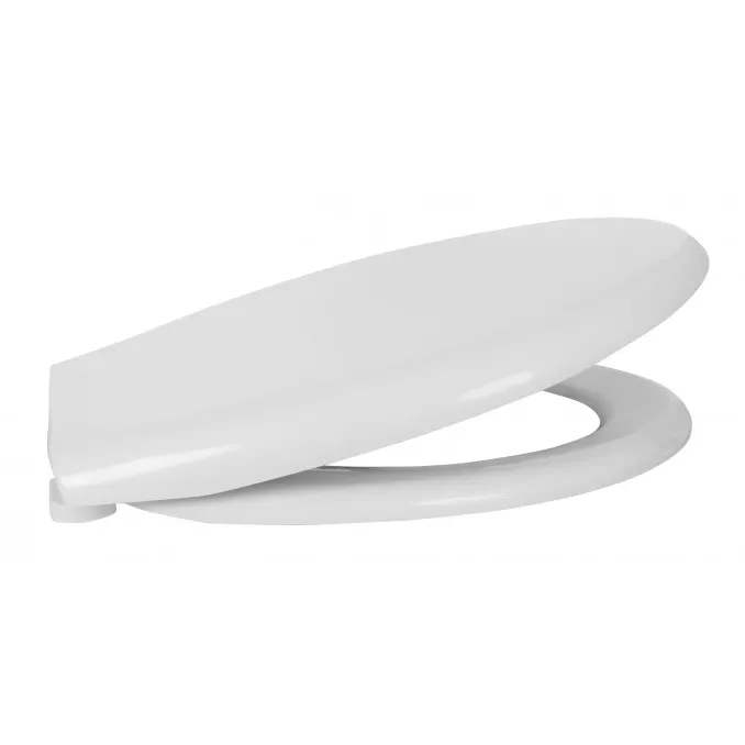Visam WC daska SARDUNYA duroplast bela inox šarke