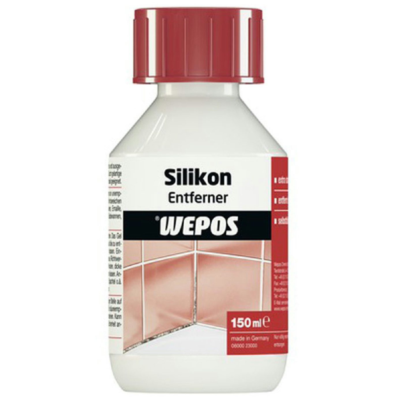 Wepos odstranjivač silikona 150ml
