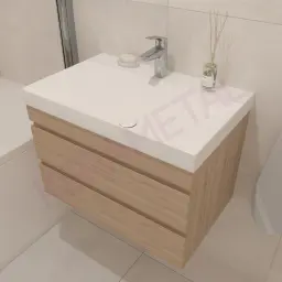 Kolpa ormarić sa umivaonikom Naomi OUN 70cm Natural wood 546620