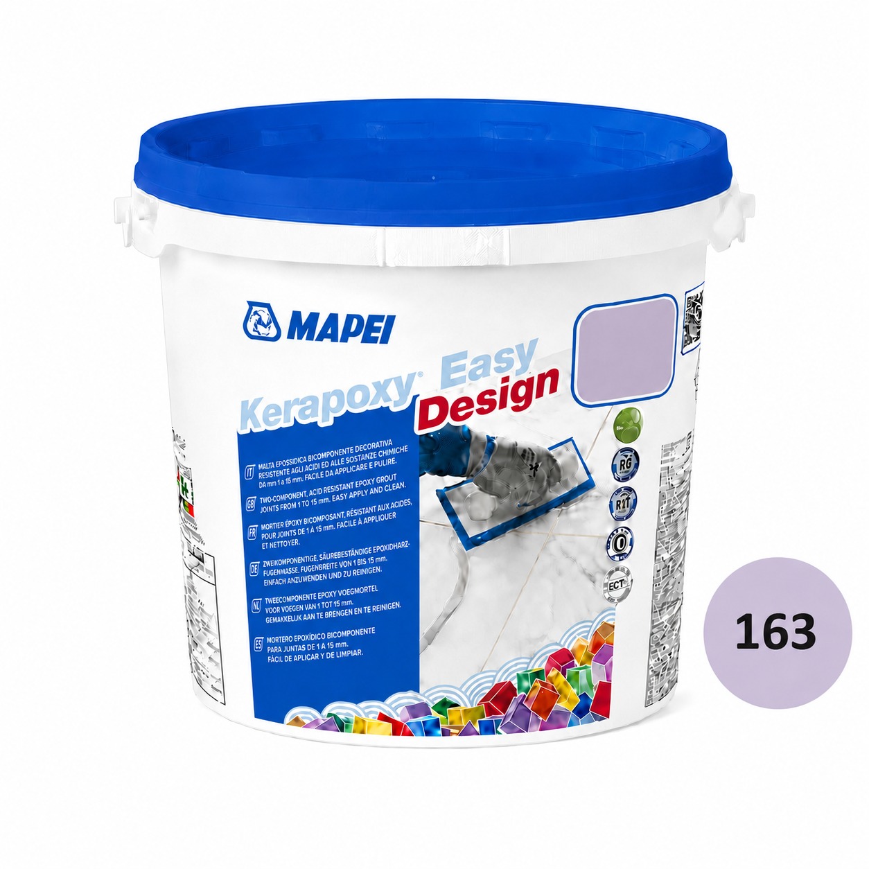 Mapei Kerapoxy easy design 163 Svetlolila kantica 3 kg