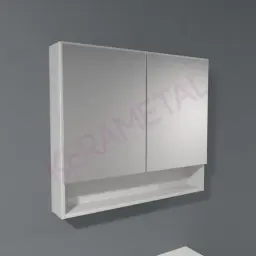 Kolpa ormarić sa ogledalom Evelin TOE 80cm Gray 573990