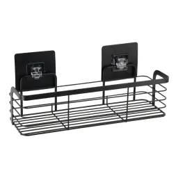 Tendance Zidna žičana Polica samolepljiva 3M 292 X 11 X 122 METAL Crna 91017108