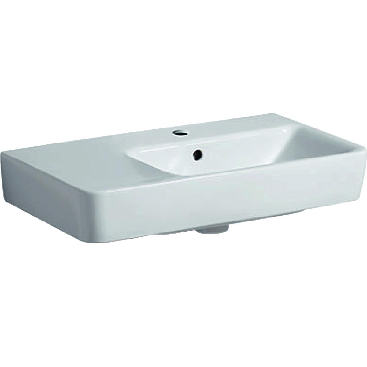 Geberit Selnova Compact Umivaonik 65x37cm sa površinom za odlaganje levo 501.549.00.1