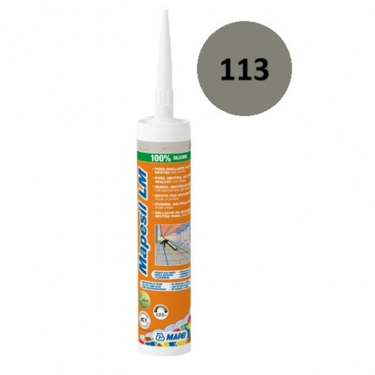 Mapei Mapesil LM 113 Cement Siva kartuša 310 ml