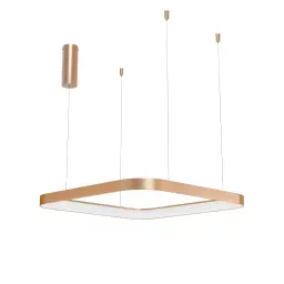 Braytron LED Visilica Kvadratna 46W Zlatni CCT IP20 BH17-01986