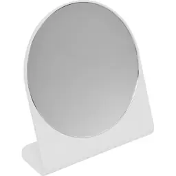 Tendance Kozmeticko ogledalo na stalku 17x0,7x19cm staklo/metal bela