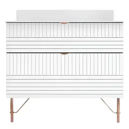 Pino Art ormarić 90 Line Compact beli sa pravougaonim umivaonikom 1054