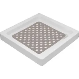 Tendance Guma za kadu 50x50cm pvc sivo smeđa