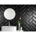 Fabresa Fabresa Biselado NEGRO 10x20 Crna 1m2