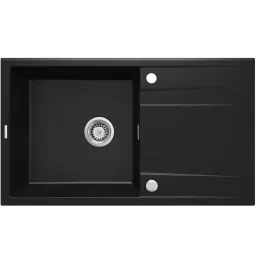 Deante Eridan ZQE N113 sudopera Crna 860x500/209mm