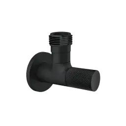 Rosan S2 Black Ugaoni ventil veš mašina 1/2"x3/4" 261234B