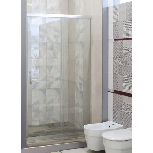 Luxor Line Paravan Una hrom/prozirno 100 LUX966