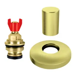 Rosan Gornji deo uzidnog ventila sa kapom i kliznom rozetom 3/4" - GOLD PGD1634SG