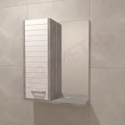KVADRO BETON KN-55 ormarić sa ogledalom