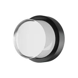 Braytron LED Zidna Svetiljka Okrugla 15W Crni 4000K IP65 BG38-01211
