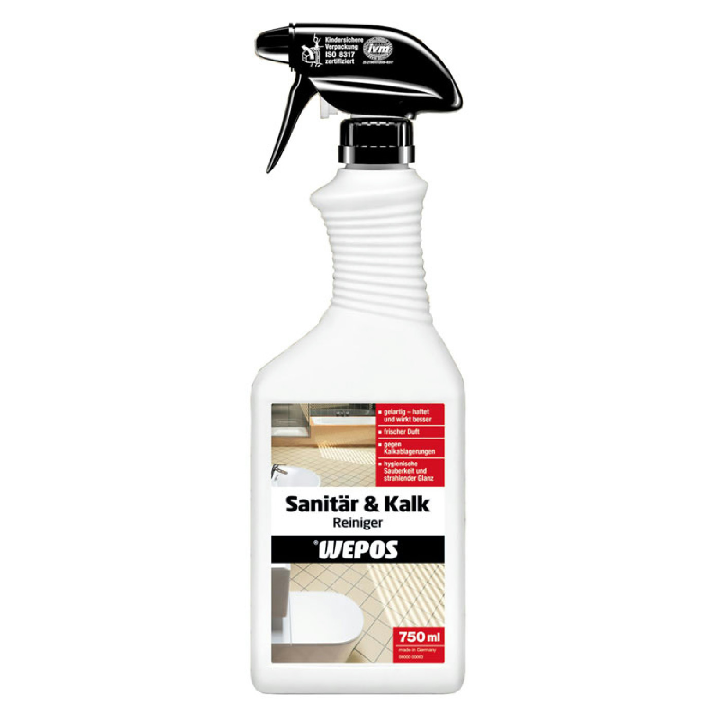 Wepos čistač sanitarija i kamenca 750ml