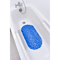 Tendance Guma za kadu bubbles 69x36 cm pvc tamno plava